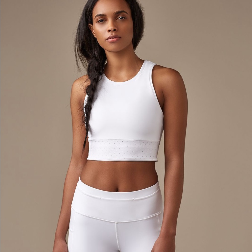 Lululemon Mind Over Miles Crop Tank